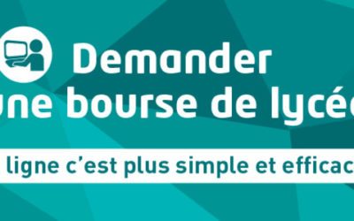 Bourse de lycée: du 28 mars au 4 juillet 2019