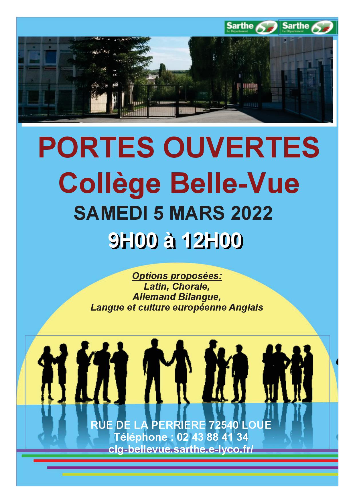 Portes Ouvertes au Collège Belle-Vue