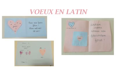 Cartes de voeux des élèves latinistes